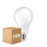 Confezione Multipack 10x Philips Corepro LED Bulbo E27 Pera Ghiaccio 23W 3452lm - 827 Bianco Molto Caldo | Sostitutiva 200W