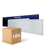 Confezione Multipack 10x Noxion Pannello A LED Ecowhite V4.0 28W 3360lm CCT  |  300X1200 UGR<19