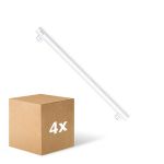 Confezione Multipack 4x Philips LED Linear S14s 3.5W 375lm - 827 Bianco Molto Caldo | 50cm - Sostitutiva 60W