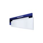 Noxion Pannello a LED Delta Pro V3 Aluminium/Metallo Bianca 30W 4070lm - 840 Bianco Freddo | 120x30cm - UGR < 19 - Emergenza 3H