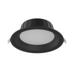 Noxion Downlight LED Hera Medio Incasso Nero 21W 2400lm - 827-840 CCT | 226mm - Ritaglio 200mm