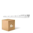 Confezione Multipack 6x Ledvance Stagna LED Stagna 46W 6400lm - 865 Luce Del Giorno | 150cm